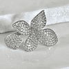Maxi Anillo Pétalos Circones Silver