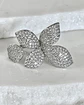 Maxi Anillo Pétalos Circones Silver - Miniatura 1