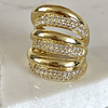 Maxi Anillo Montpellier Circones gold