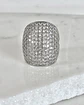 Maxi Anillo Macizo Mónaco Silver - Miniatura 2