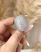 Maxi Anillo Macizo Mónaco Silver - Miniatura 3
