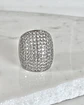 Maxi Anillo Macizo Mónaco Silver - Miniatura 5