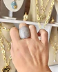 Maxi Anillo Macizo Mónaco Silver - Miniatura 1