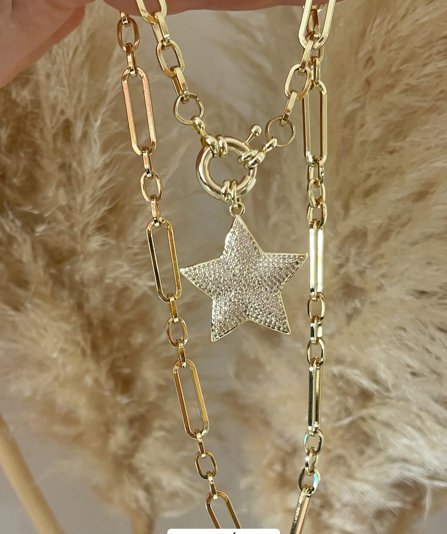 Collar Estrella Circones Gold  4