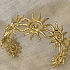 Maxi Brazalete Siete Soles Gold