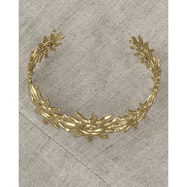 Maxi Brazalete Siete Soles Gold
