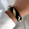 Maxi Brazalete Plumas Gold