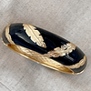 Maxi Brazalete Plumas Gold