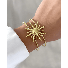 Maxi Brazalete Sole Mio Gold