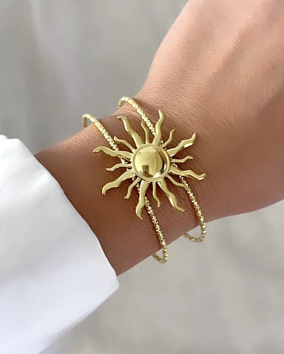 Maxi Brazalete Sole Mio Gold 1