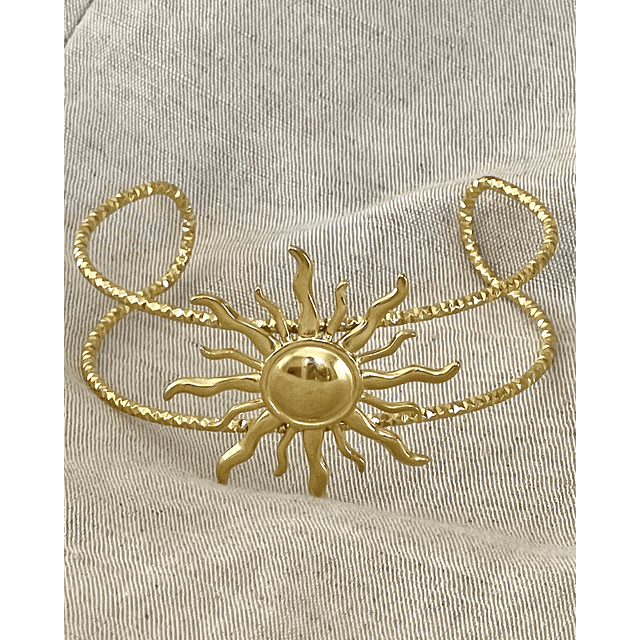 Maxi Brazalete Sole Mio Gold