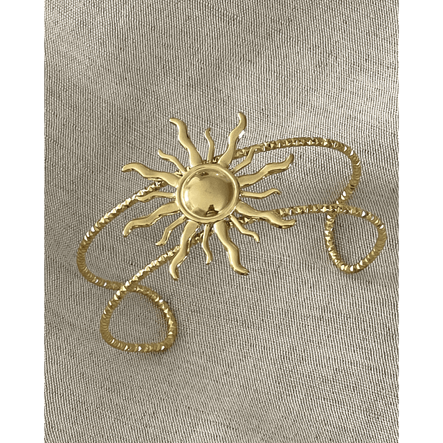 Maxi Brazalete Sole Mio Gold