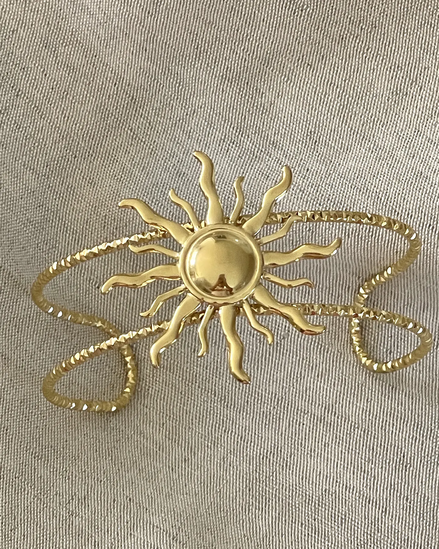 Maxi Brazalete Sole Mio Gold 4