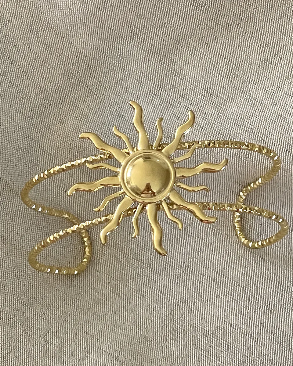 Maxi Brazalete Sole Mio Gold 4