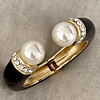 Maxi Brazalete Perlas Luxury Gold