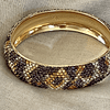 Esclava Leopardo Print Grande gold