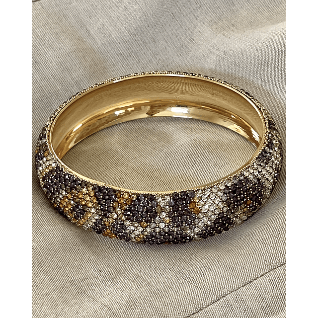 Esclava Leopardo Print Grande gold