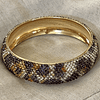 Esclava Leopardo Print Grande gold