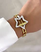 Brazalete Bicolor Circones Estrella Gold - Miniatura 1