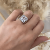 Anillo Maxi Cristal Silver