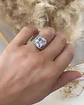 Anillo Maxi Cristal Silver - Miniatura 2