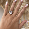 Anillo Maxi Cristal Silver