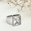 Anillo Maxi Cristal Silver