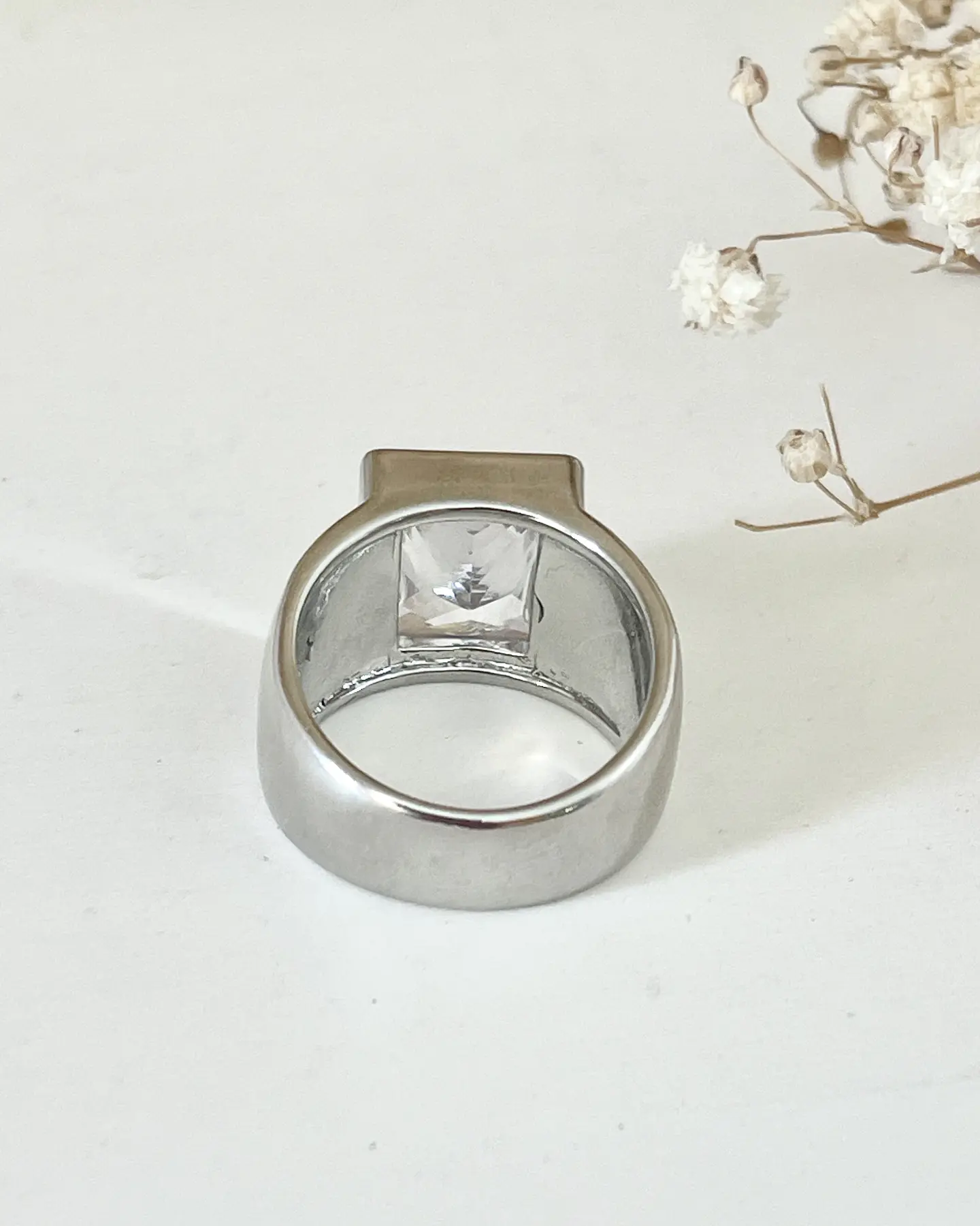 Anillo Maxi Cristal Silver 6