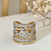 Maxi Anillo Montecarlo Circones Gold 