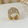 Maxi Anillo Montecarlo Circones Gold 