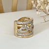Maxi Anillo Montecarlo Circones Gold 