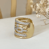 Maxi Anillo Montecarlo Circones Gold 