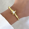 Brazalete  Estrella Blanca Gold 