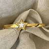 Brazalete  Estrella Blanca Gold 
