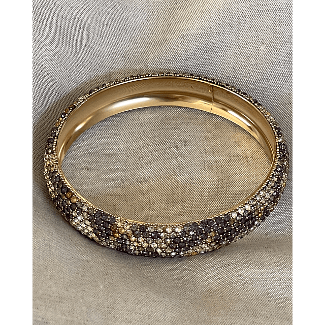 Esclava Leopardo Print Mediana gold