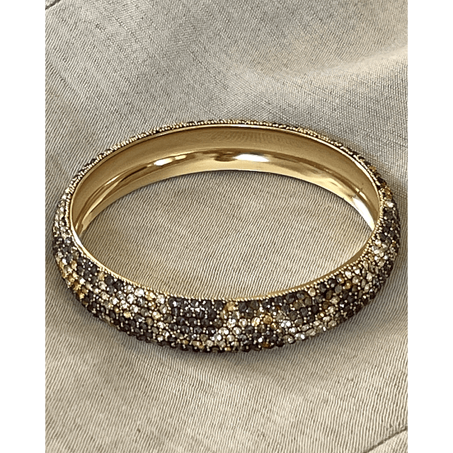 Esclava Leopardo Print Mediana gold