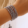 Brazalete Boho Chic Miyuki Silver 