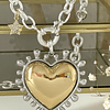 Collar Maxi Corazon Luxury Silver &Gold