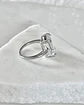 Anillo Maxi Circon Solitario Silver - Miniatura 4