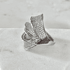 Anillo Elipse Entrelazado Circones Silver