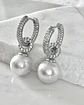 Aros Agolla y Perlas Circones Etienne Silver - Miniatura 1