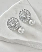 Aros Praga Perla y Circones Silver  - Miniatura 3