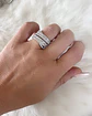 Anillo  Entrelazado Circones Silver  - Miniatura 2