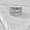Anillo  Entrelazado Circones Silver 