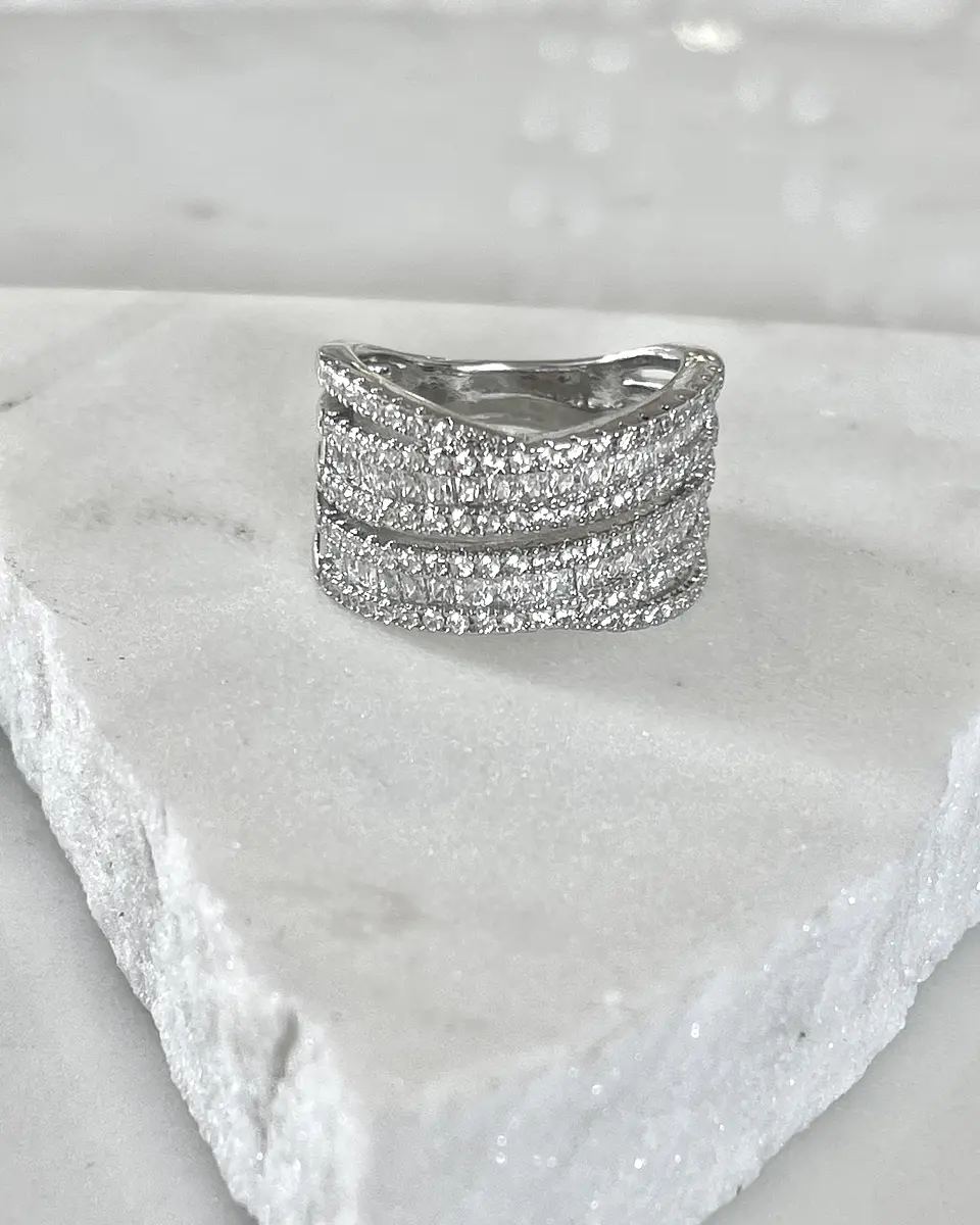 Anillo  Entrelazado Circones Silver  5