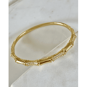  Esclava Diseño Bambú Circones Gold