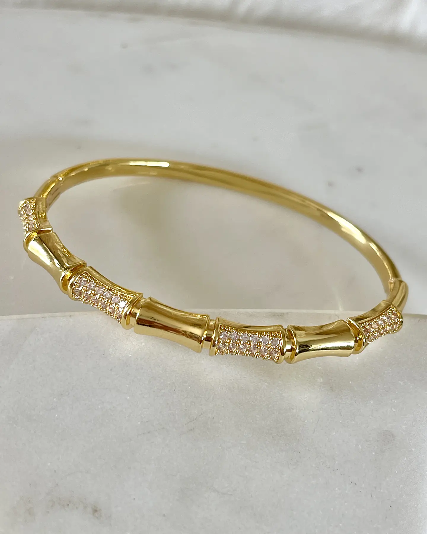  Esclava Diseño Bambú Circones Gold 3
