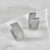 Aros Luxury Rectangulares Circones Silver