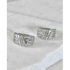 Aros Emperatriz Circones Silver