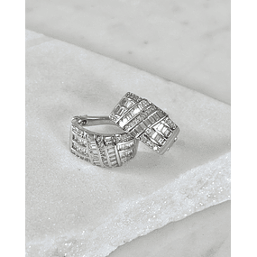 Aros Emperatriz Circones Silver